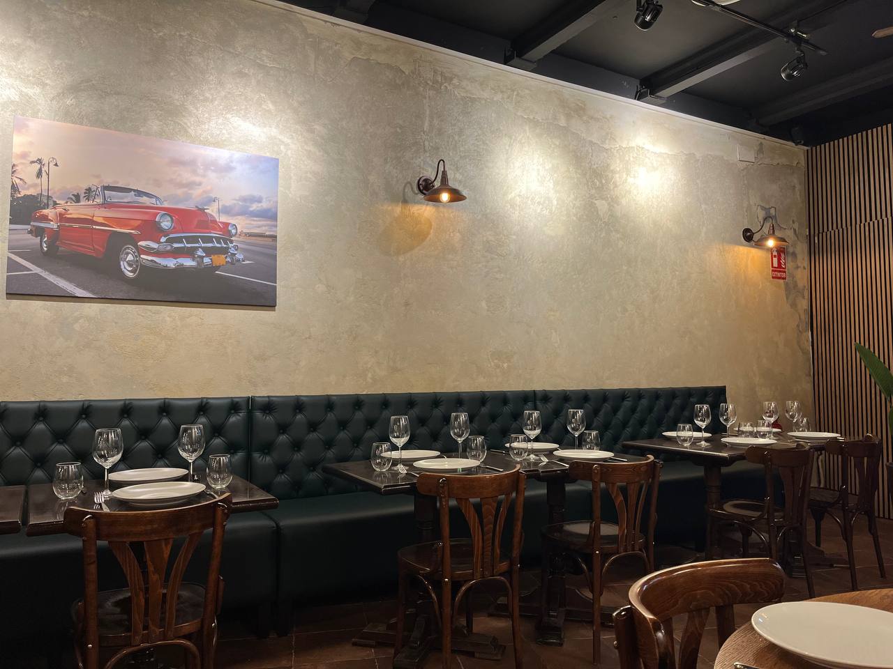 Interior del restaurante